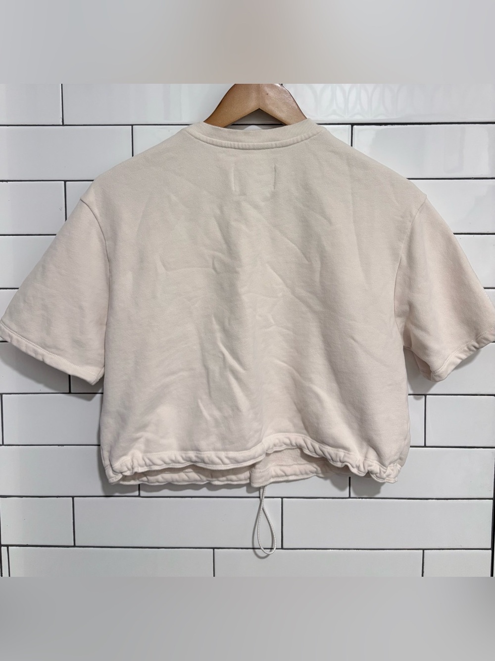 UGG Teagin crop Cream Knit Top S - Picture 4 of 7
